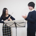 フルートのレッスン